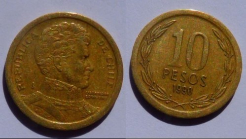 Le llaman 'mula': Esta es la moneda de 10 pesos que se llega a vender en hasta 50 mil pesos