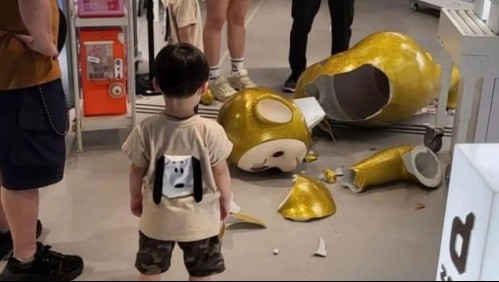 Dijeron que su hijo había roto un Teletubbie gigante, les cobraron una fortuna, pero se salvaron gracias a las cámaras