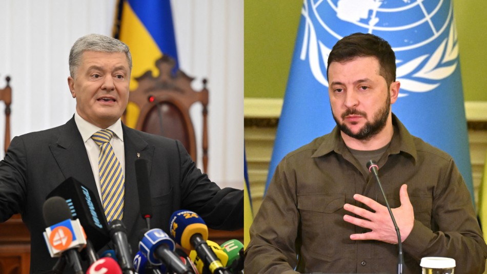 Expresidente ucraniano Poroshenko afirma que se le impidió salir del país: Es considerado un rival de Zelenski