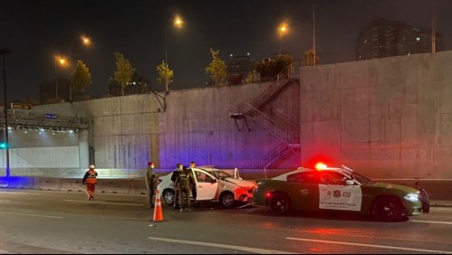 Persecución policial desde Buin a Independencia termina con cinco detenidos: Había dos menores de edad