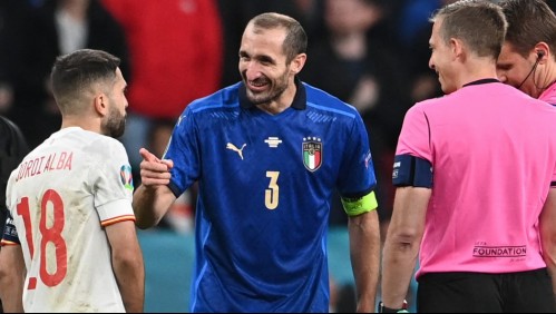 Giorgio Chiellini se despide de la Azzurra en la Finalissima contra Argentina este miércoles