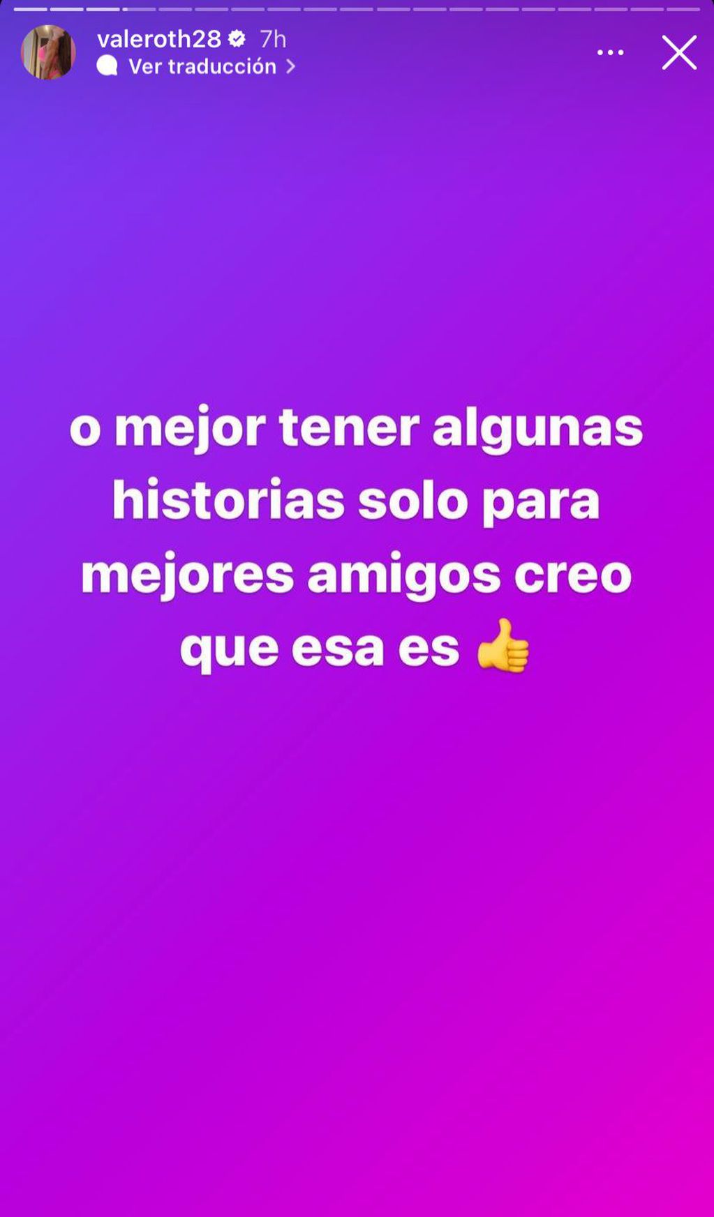 Historia de Vale Roth
