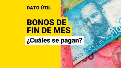 Bonos que se pagan a fin de mes: ¿Cuáles aportes puedo recibir en el último día de mayo?