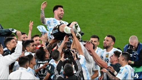Argentina golea a Italia en partido entre el campeón de América y el campeón de Europa