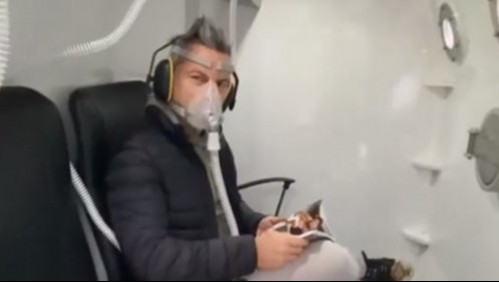 Cámara hiperbárica: Este es el tratamiento al que se somete Cristián Sánchez después de su accidente en bicicleta