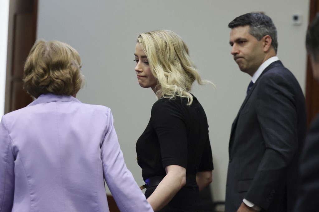 Amber Heard tras conocer el veredicto de los jueces