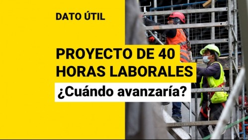 Proyecto de 40 horas laborales: ¿Cuándo habría novedades sobre su avance?