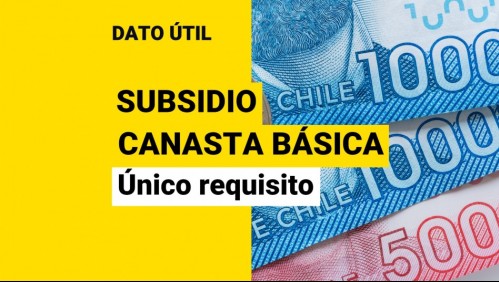 Subsidio Canasta Básica: Conoce cuál es el único requisito para recibir los pagos