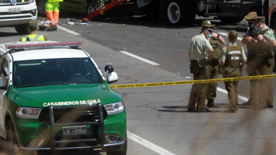 Dos colisiones múltiples en Ovalle dejaron un saldo de dos fallecidos y 19 lesionados: 13 vehículos involucrados