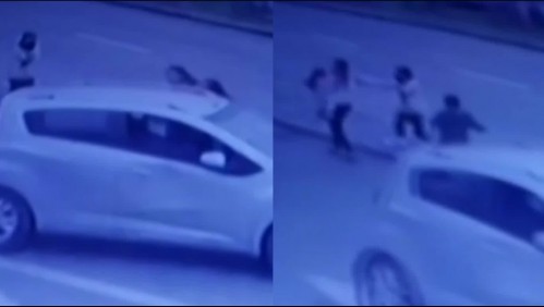 Tuvo que sacar a sus tres hijos mientras la amenazaban: Así fue encerrona a conductora en Estación Central