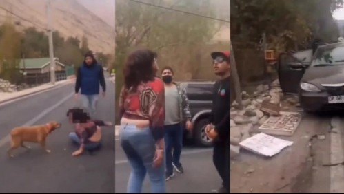 'Nos escupió y amenazó de muerte': testigos relatan día de furia de conductora ebria que agredió a vecinos y a un perro