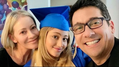'Quién hubiera imaginado...': Hija de Rafa Araneda y Marcela Vacarezza se graduó al mismo tiempo que hija de Douglas