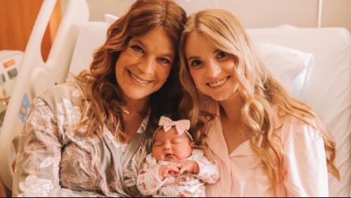 'Mi mamá es un ángel': madre de 50 años y 8 hijos da a luz a su propia nieta tras prestar su vientre a su hija enferma