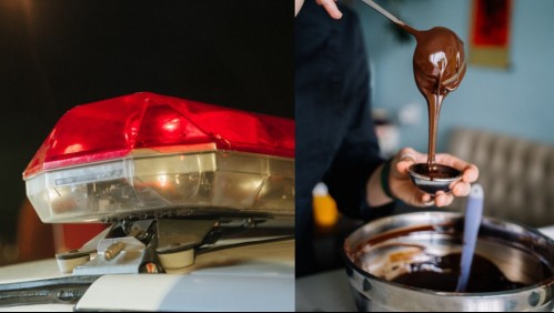 Trabajadores cayeron en un estanque lleno de chocolate y se salvaron de milagro