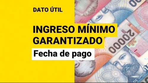 Ingreso Mínimo Garantizado: ¿Cuándo se paga el beneficio?