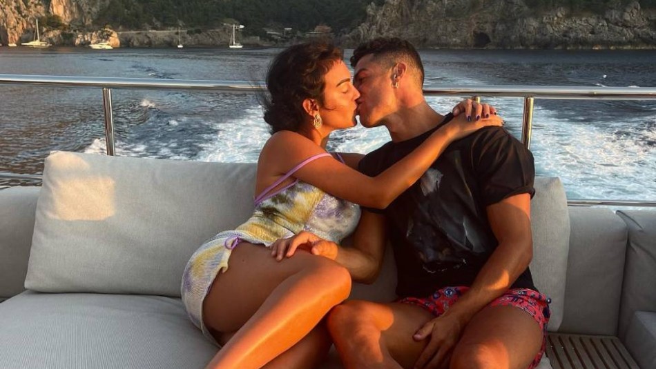 Las tiernas fotos de la bebé de Cristiano Ronaldo y Georgina Rodríguez en sus vacaciones familiares