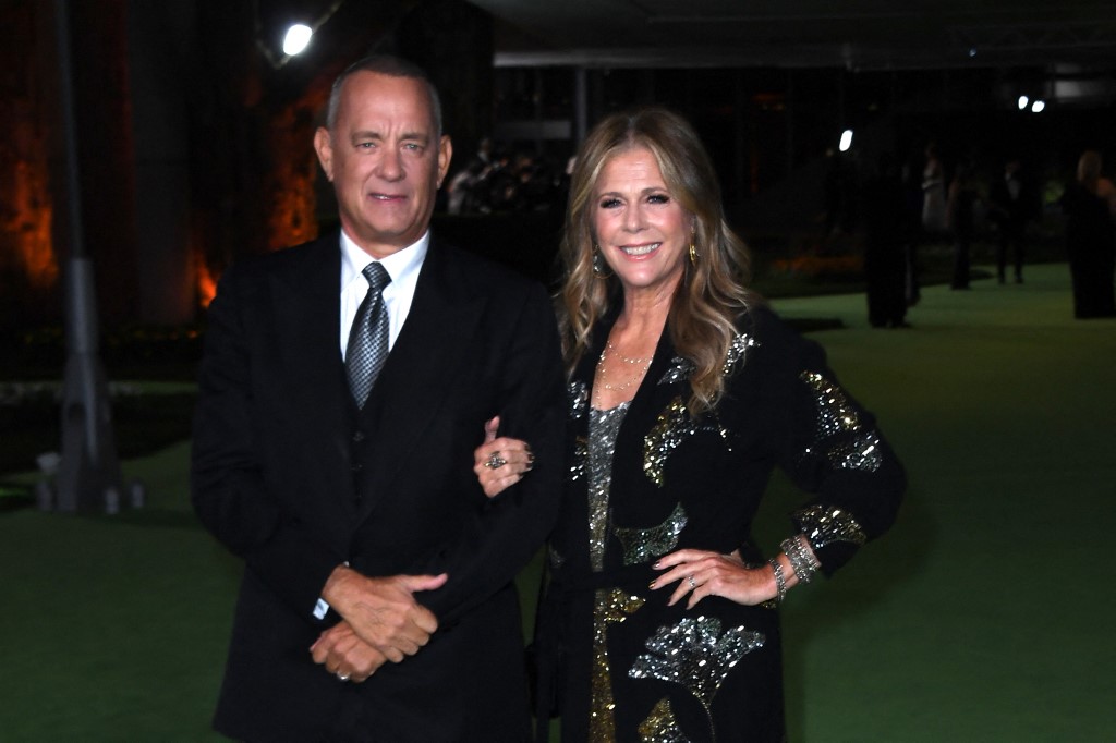 Tom Hanks y Rita Wilson.