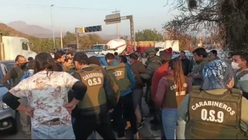 Video muestra cómo fue la detención del presunto autor del asesinato de carabinero