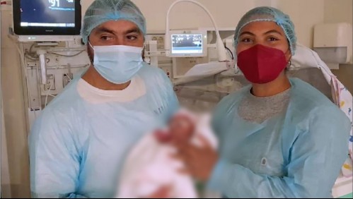 'Me dijeron que no tenía posibilidades de sobrevivir': bebé nació pesando 450 gramos y ahora cumple tres meses de vida