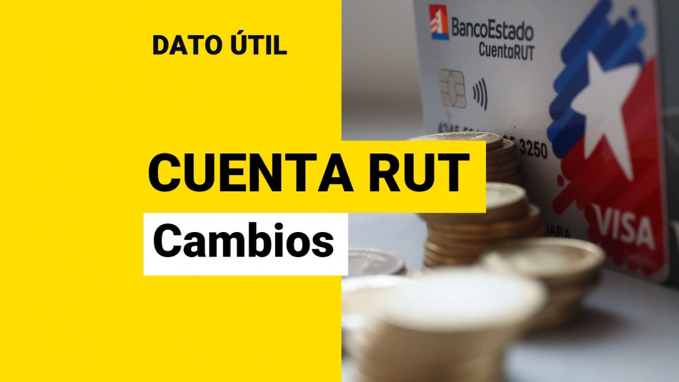 Cuenta Rut: ¿Qué cobro sería cambiado en el futuro? Cuenta Rut: ¿Qué cobro sería cambiado en el futuro?