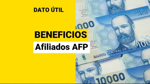 Pagos para afiliados a las AFP: Conoce los beneficios dirigidos a los cotizantes