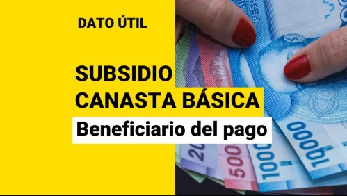 Subsidio Canasta Básica: Conoce qué miembro de la familia recibe los pagos