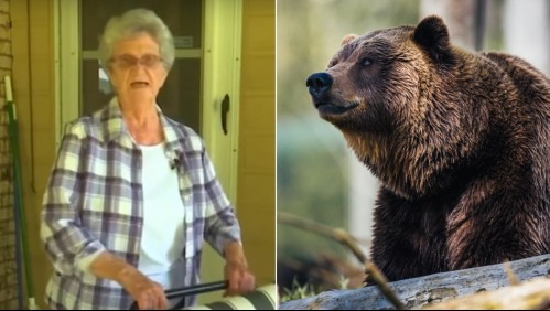 Se defendió con una silla: Mujer de 90 años sobrevivió al ataque de un oso en la entrada de su casa