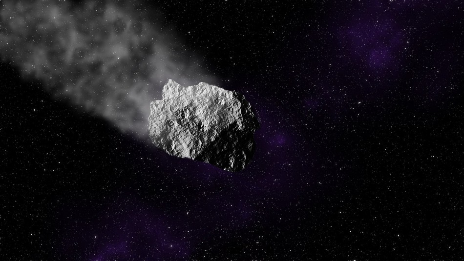Del porte de un avión: Asteroide Del porte de un avión: Asteroide