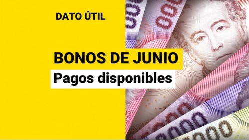 Bonos que se cobran en junio: Revisa los pagos que puedes recibir este mes
