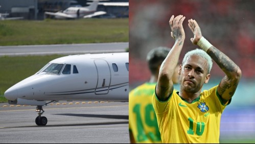 'Fue solo un susto, está todo el mundo bien': Neymar después de que su avión aterrizara de emergencia en Brasil