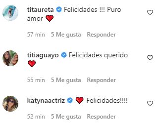 Comentarios de Tita Ureta, Titi Aguayo y Katyna Huberman