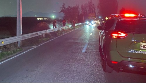 Encuentran cuerpo de un hombre adulto en una zanja en el camino Lo Boza