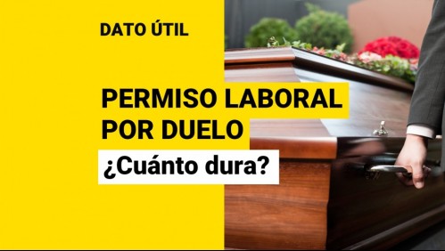 Permiso laboral por muerte de familiar: ¿Cuántos días son?
