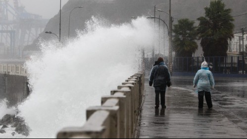 Emiten aviso por evento meteorológico en 7 regiones del país