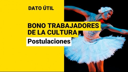 Último día para postular al Bono para Trabajadores de la Cultura: ¿Quiénes reciben los $450 mil?