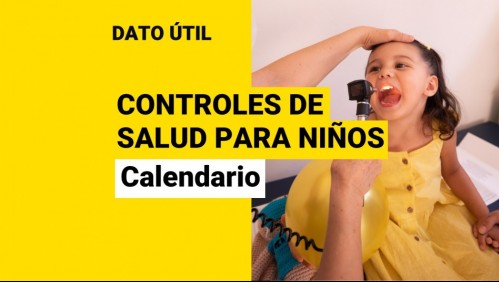 Control de salud integral para niños y niñas: ¿A qué atenciones pueden acceder los menores de 0 a 9 años?