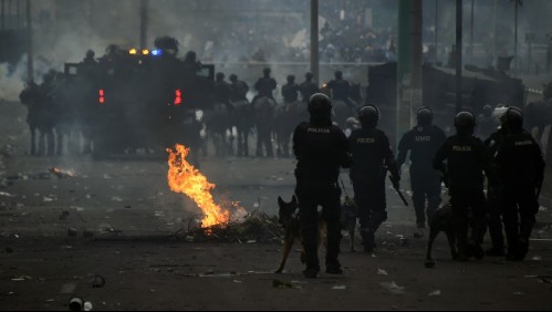 Nuevos choques con manifestantes en Ecuador: Presidente Lasso habla de intento golpista