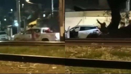 'Somos muy unidos': vecinos que participaban de una completada frustran a piedrazos la encerrona contra una familia