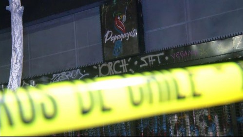 Cliente de una discoteque es baleado y herido de gravedad tras riña con otros sujetos en el centro de Santiago