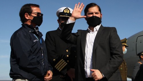 Boric de visita en Arica en medio de crisis migratoria: 'Para avanzar en seguridad, fronteras ordenadas y reactivación'