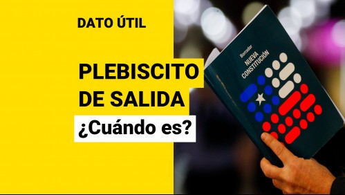 Plebiscito de salida: ¿Cuándo se realizará?