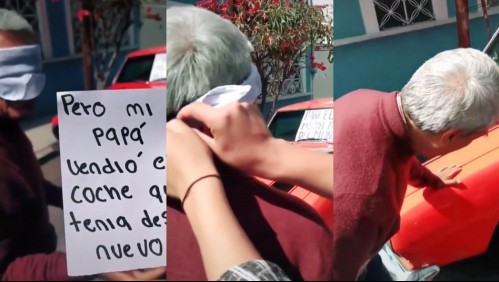 Joven sorprende a su padre y compra el auto que vendió para pagar sus estudios: 'Soy ingeniero gracias a él'