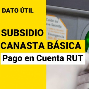 Subsidio Canasta Básica: Estas son las personas que reciben el pago en la Cuenta RUT