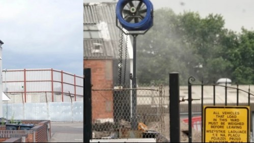 Denuncian que el aire de una ciudad de Inglaterra es 'irrespirable': Empresa de construcción sería la responsable