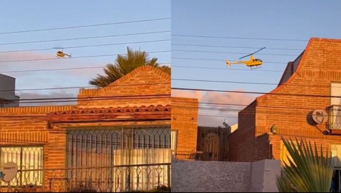 'Gender Party': Helicóptero sobrevuela en Coquimbo para revelar sexo de bebé que está por nacer