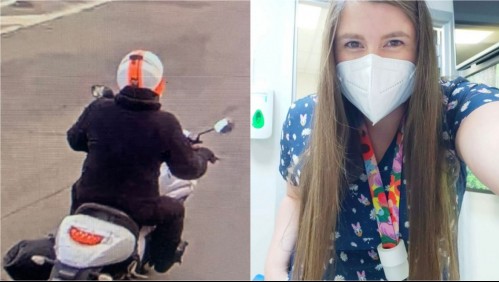 Casco del agresor y patente de la moto: video fue clave para detener a presuntos agresores de enfermera