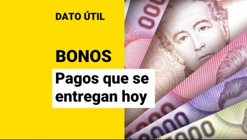 Bonos que se pagan hoy: Revisa los aportes que se entregan el último día de junio