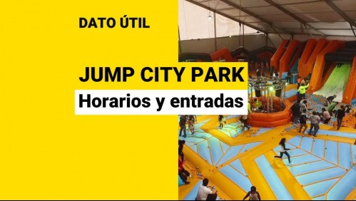 Jump City Park: Revisa los horarios y los precios de las entradas del parque de juegos inflables