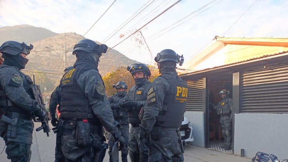 28 órdenes de detención y casi 60 allanamientos: operativo logra caída de mujer líder narco con gran poder inmobiliario