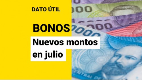 Bonos que aumentan en julio: Conoce los beneficios que incrementaron sus montos